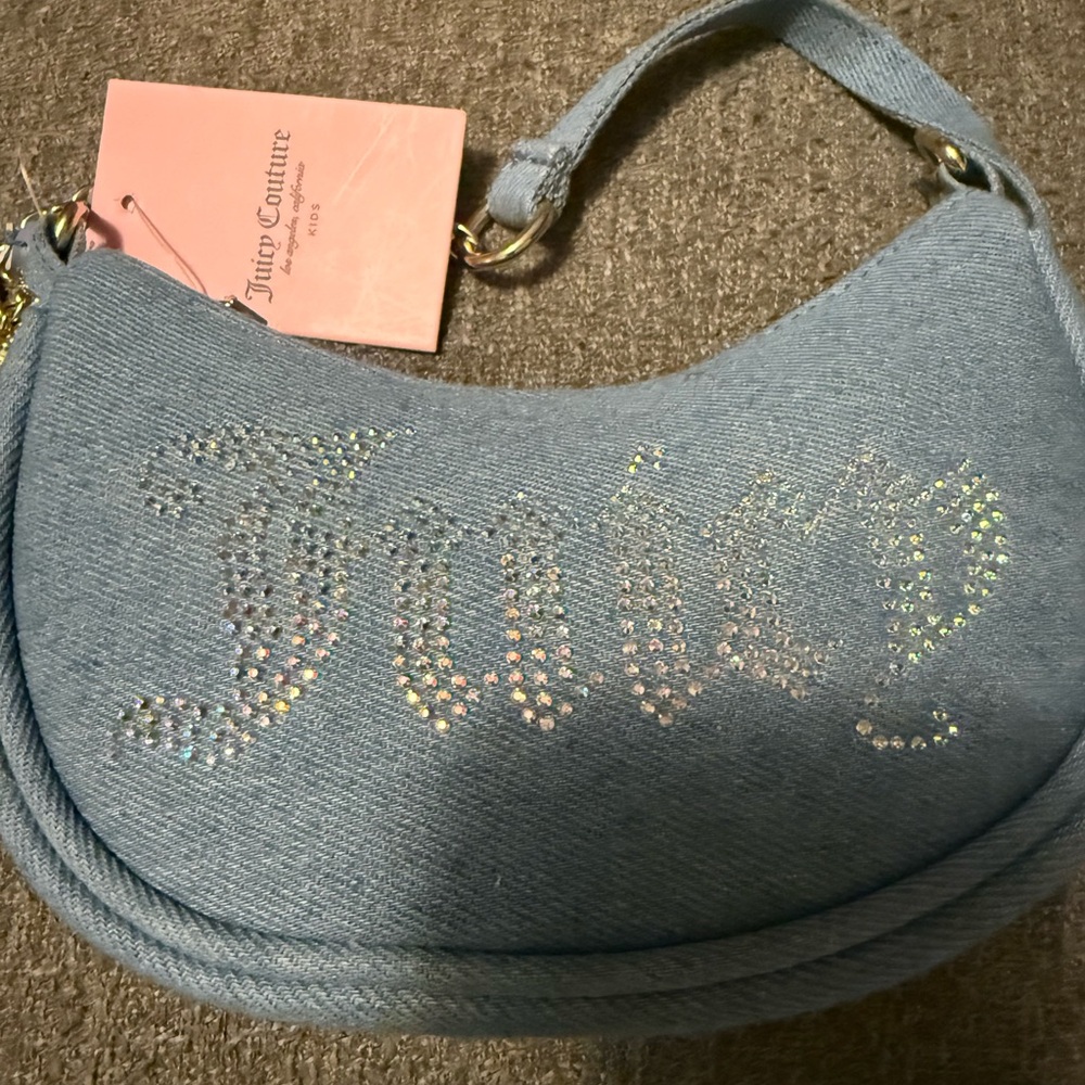 Juicy Couture Denim Blue Mini Bag